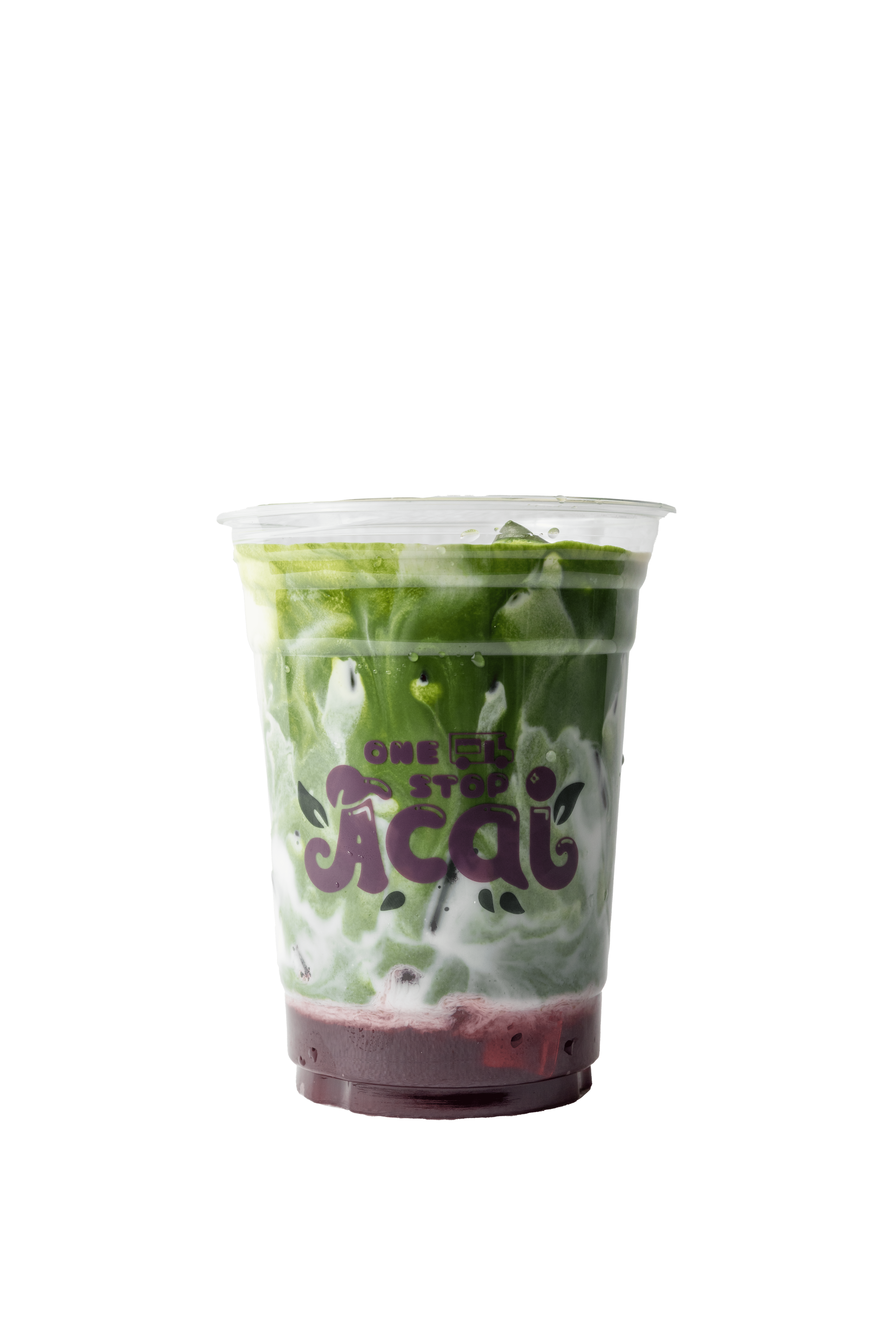 Iced Strawberry Matcha Latte